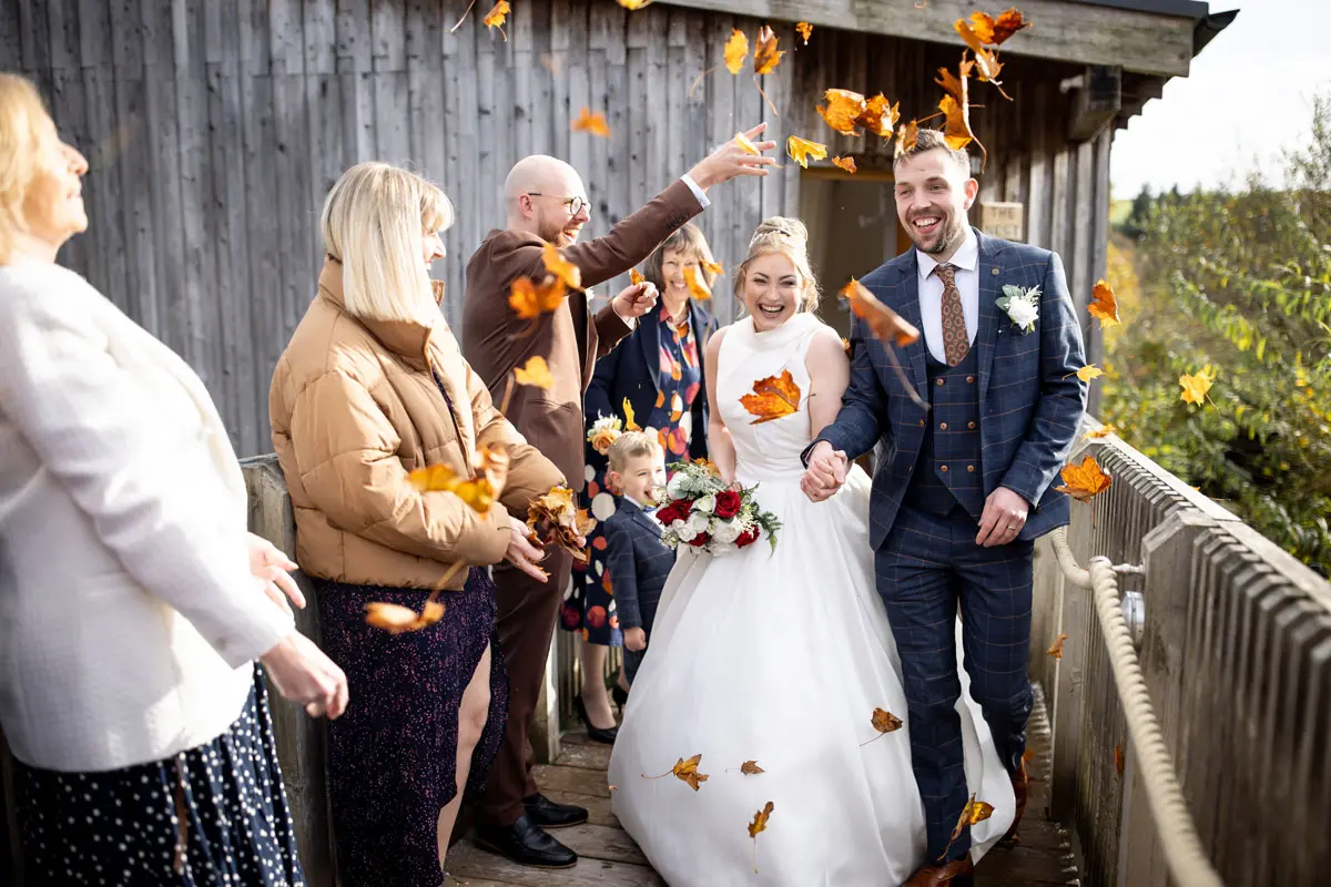 A Magical November Wedding