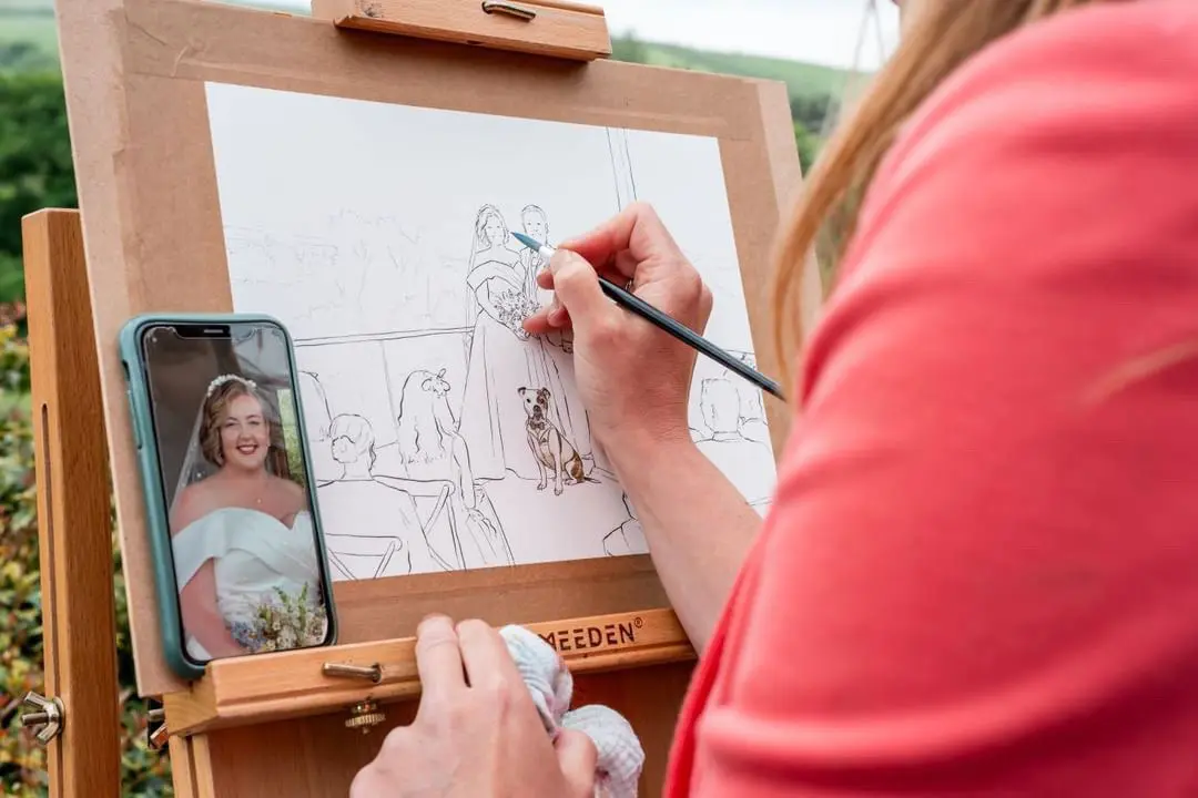 Live Wedding Painter