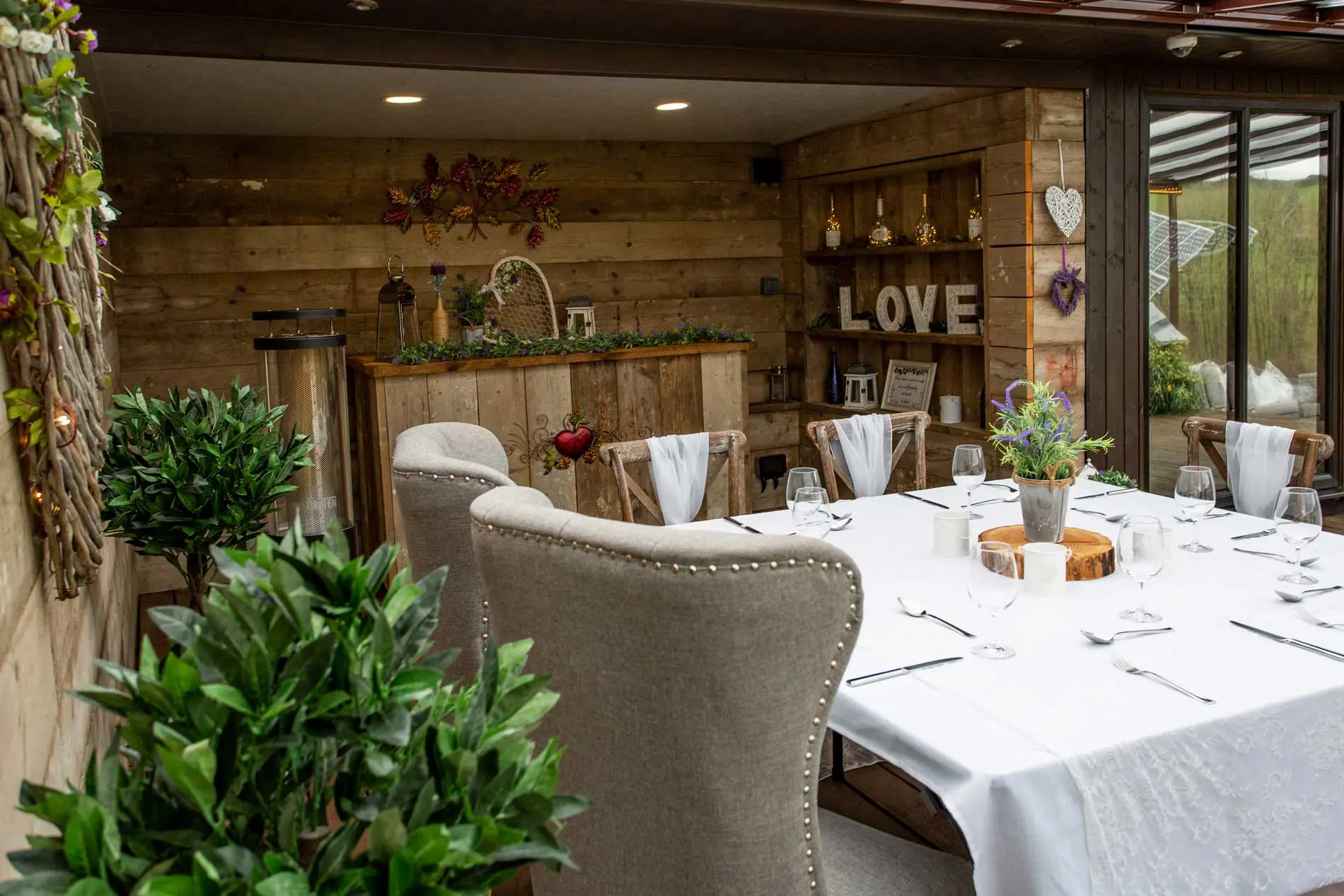 Intimate Wedding Venue Meadow Room