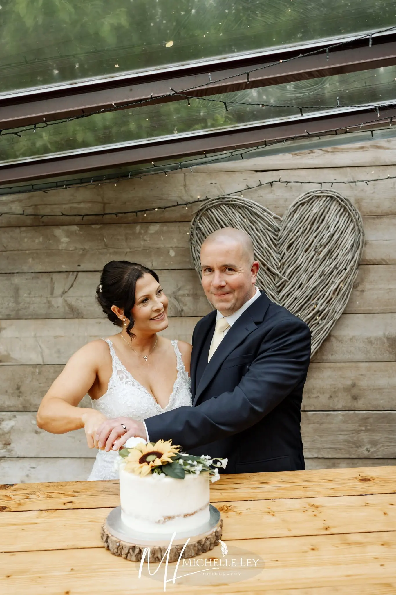 Old Parlour Bakes baked box with freshly baked scones, strawberries and decorated biscuits — perfect for intimate weddings