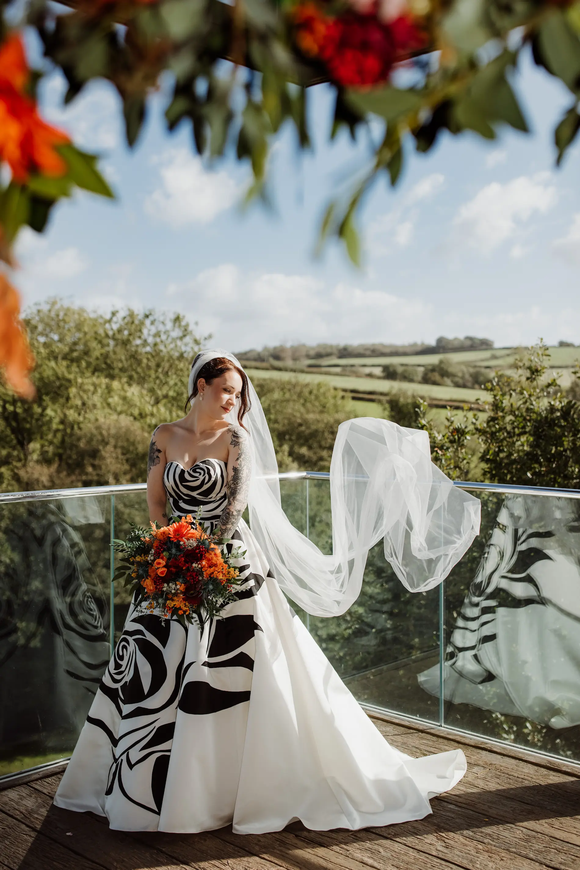 Stunning woodland wedding venue grounds at Tree Top Escape, North Devon